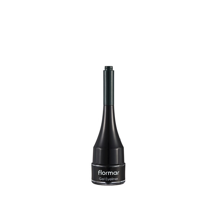 Tus Gel Eyeliner cu Pensula Flormar FOREST GREEN