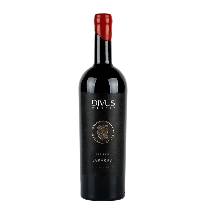 Vin Rosu Divus Saperavi, sec, 0.75l