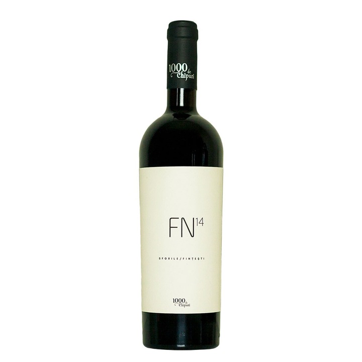 Vin Rosu 1000 De Chipuri Sforile-Fintesti FN 14, sec, 0.75l