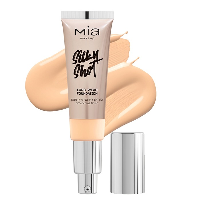 Alapozó Mia Makeup Silky Shot 08WP, 30 ml