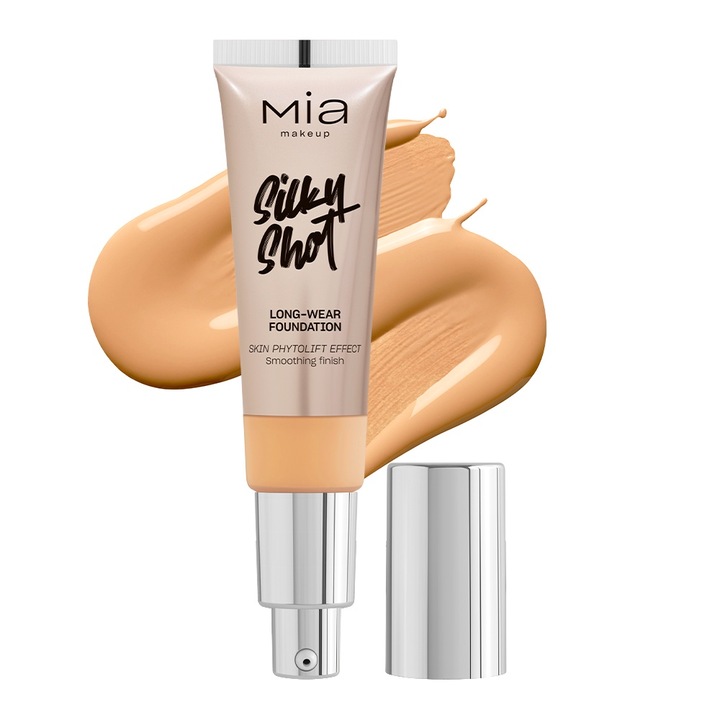 Alapozó Mia Makeup Silky Shot 19WO, 30 ml