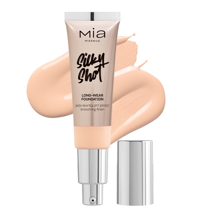 Alapozó Mia Makeup Silky Shot 12N, 30 ml