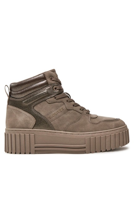 Pantofi dama, s.Oliver, 26234, Piele ecologica, Maro