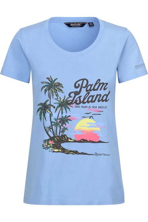 Regatta Filandra VIII női póló, hortenzia kék, Világoskék