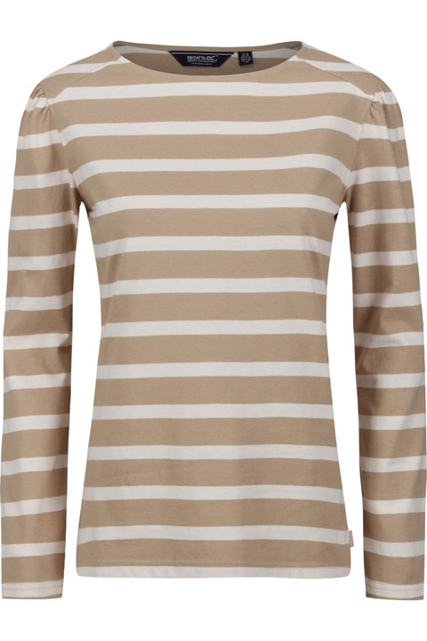 Federica Női Regatta póló, Black Maize/Light Vanilla 40 EU