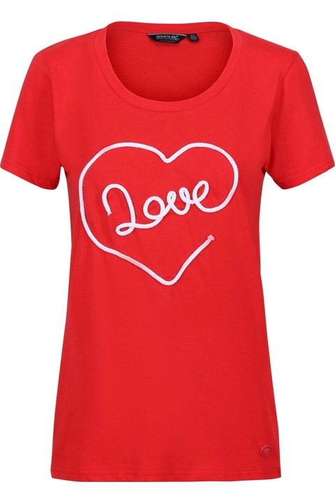 Női Regatta Filandra VII póló, Miami Red, Teknősmintás Sötétpiros