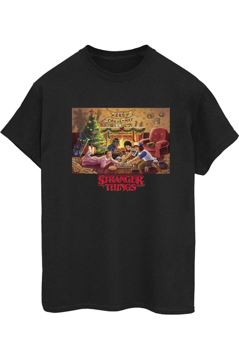 Netflix Stranger Things noi polo, Fekete