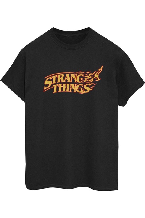 Netflix Stranger Things noi polo1, Fekete