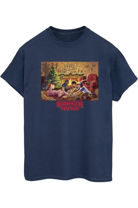 Netflix Stranger Things noi polo, Tengerészkék