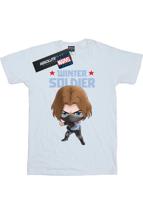 Marvel férfi póló, fehér, Fehér