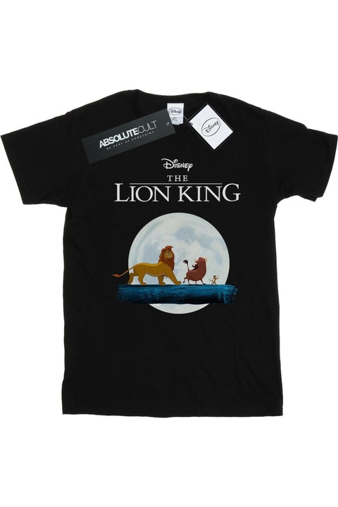 Disney The Lion King Hakuna Matata Walk női póló, fekete, Fekete