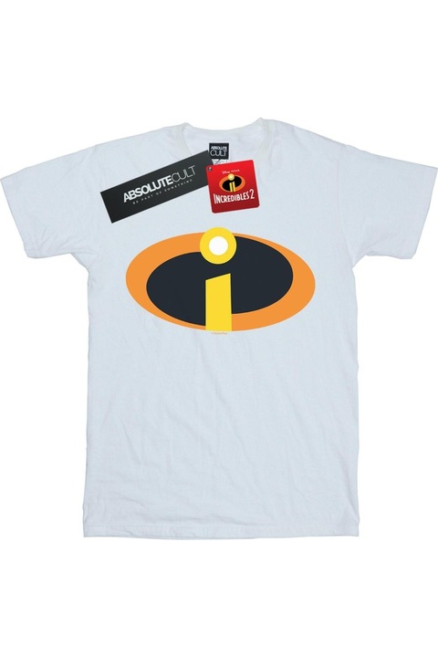 Disney The Incredibles női póló, fehér, Fehér