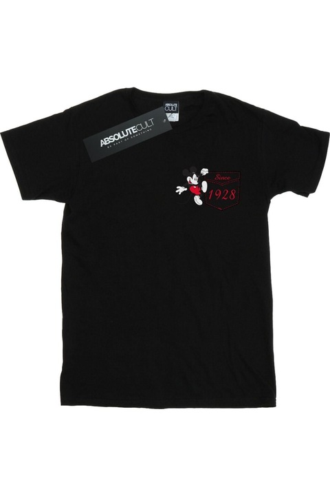 Disney Since 1928 fekete noi polo, Fekete