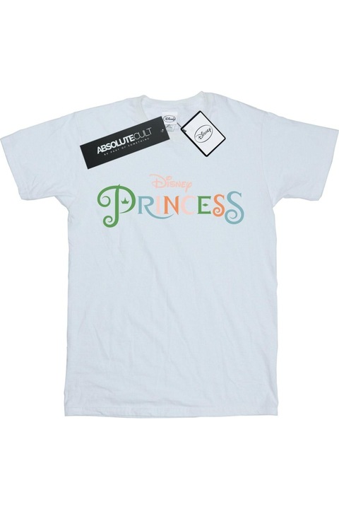 Tricou Disney Princess Femei, Alb, Alb