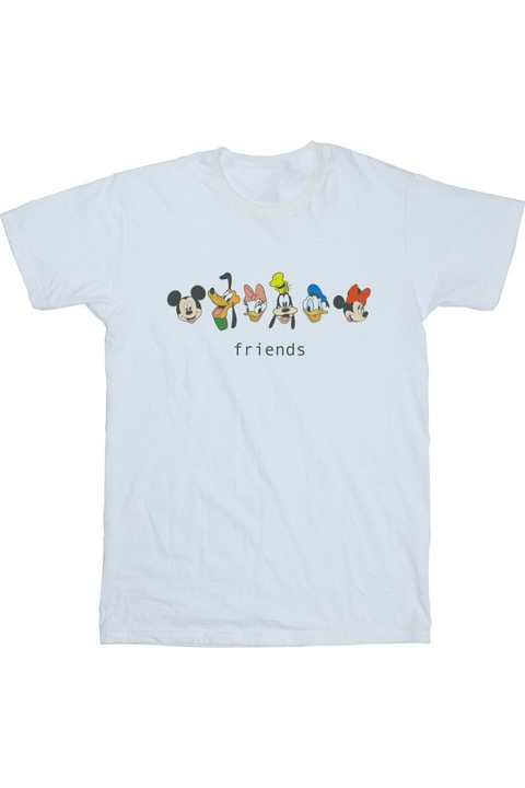 Disney Mickey Mouse And Friends női póló, fehér, Fehér