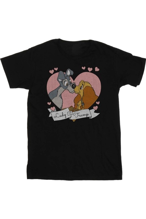 Disney Lady And The Tramp noi polo, fekete