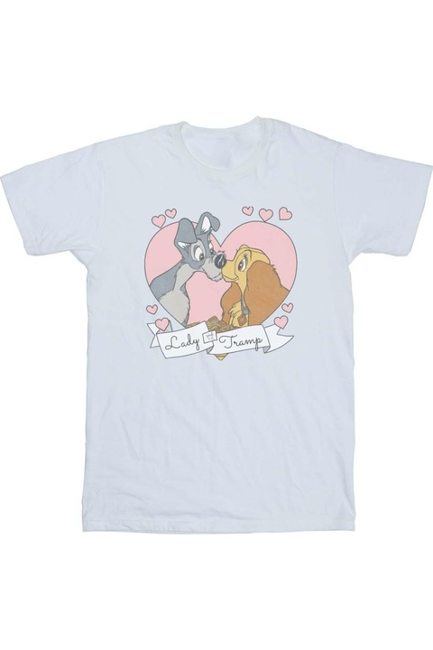 Disney Lady And The Tramp noi polo, feher
