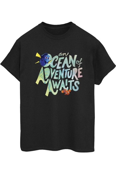 Disney Finding Dory Ocean Of Adventure női póló, Fekete