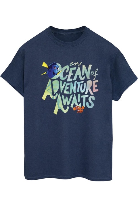Disney Finding Dory Ocean Of Adventure női póló, Tengerészkék