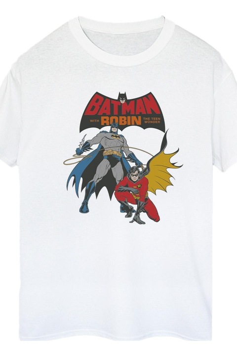 Női DC Comics póló, fehér, Fehér