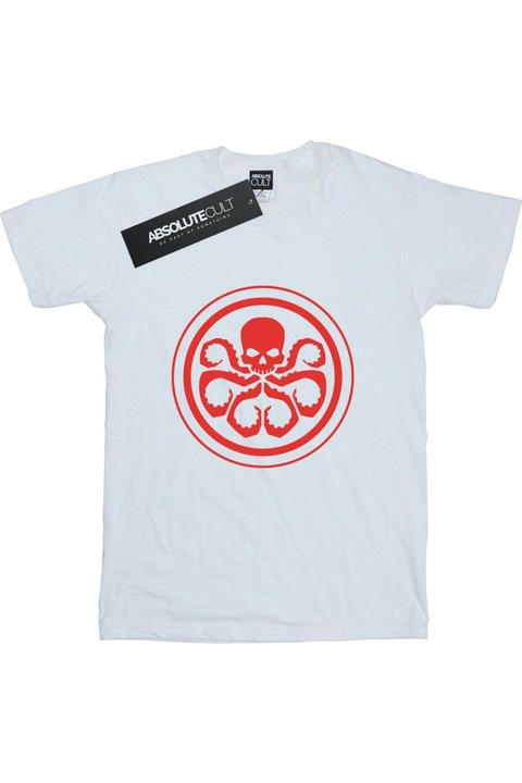 Marvel Hydra férfi póló, fehér, Fehér