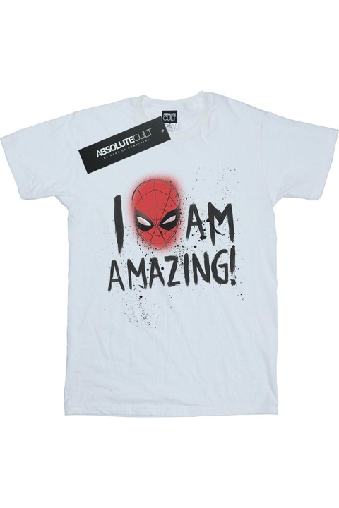 Marvel I Am Amazing férfi póló, fehér, Fehér