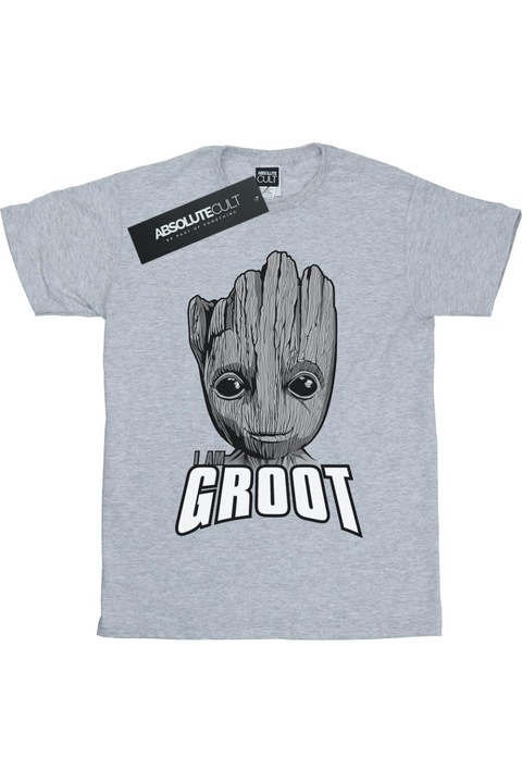 Marvel Guardians Of The Galaxy Men póló, szürke sportsqs, Antracitszürke