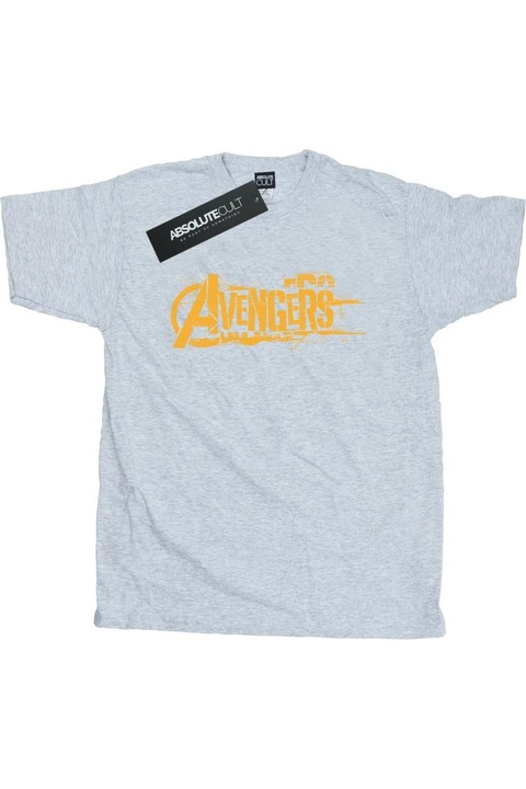 Marvel Avengers Infinity War Men póló, sportszürke, Antracitszürke