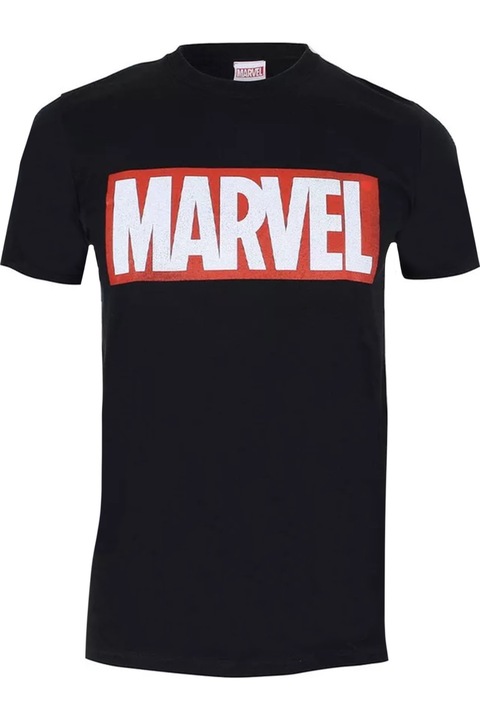 Marvel felnőtt póló, fekete/piros/fehér, Fekete