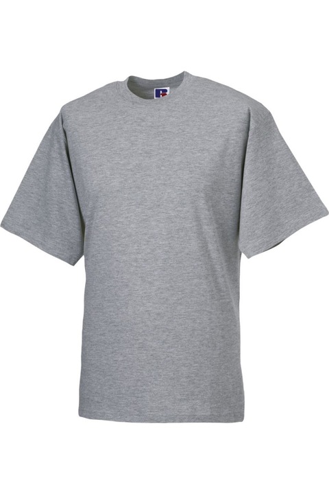 Jerzees Colors férfi póló, világos Oxford, Szürke