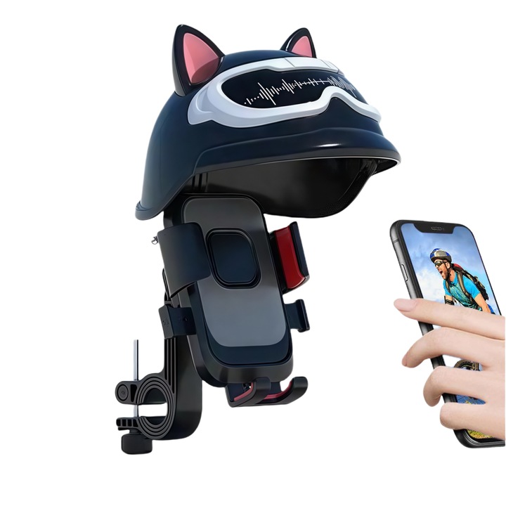 Suport telefon pentru bicicleta/motocicleta, RorAem, suport manson, Etanse, protectie solara, montare usoara, compatibil cu telefoane 4.7-7.2 inch, Folositi o varietate de scenarii