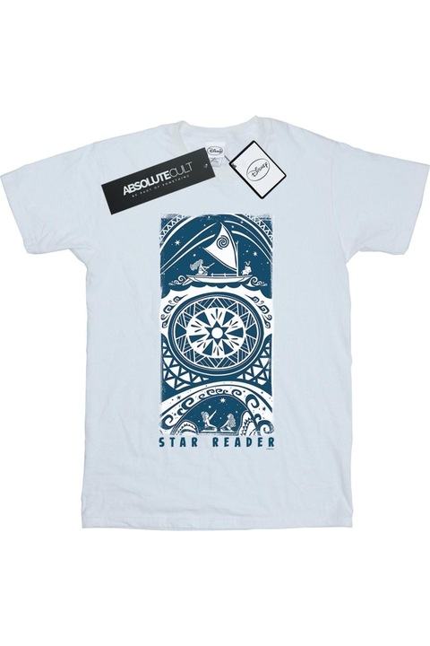 Disney Star Reader férfi póló, fehér, Fehér