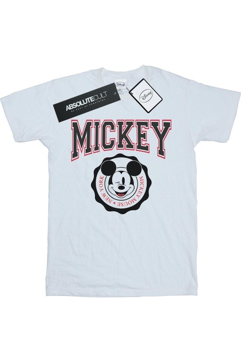 Disney New York férfi póló, fehér, Fehér