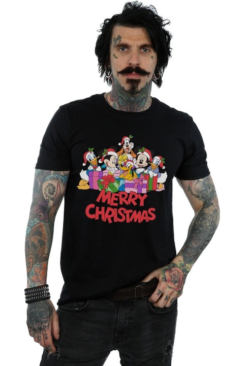 Disney Mickey Mouse and Friends férfi póló, szürke sportqfaxzg, Antracitszürke