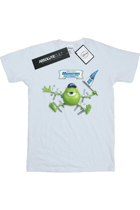 Disney Monsters University férfi póló, Albwqsafxzg, Fehér