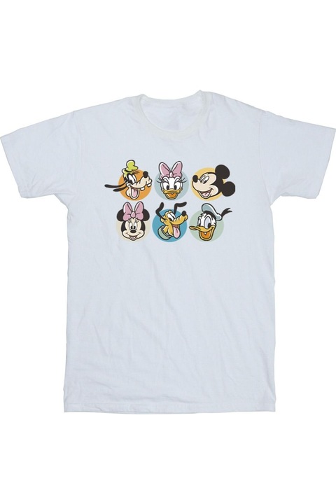 Disney Mickey Mouse and Friends férfi póló, fehér, Fehér