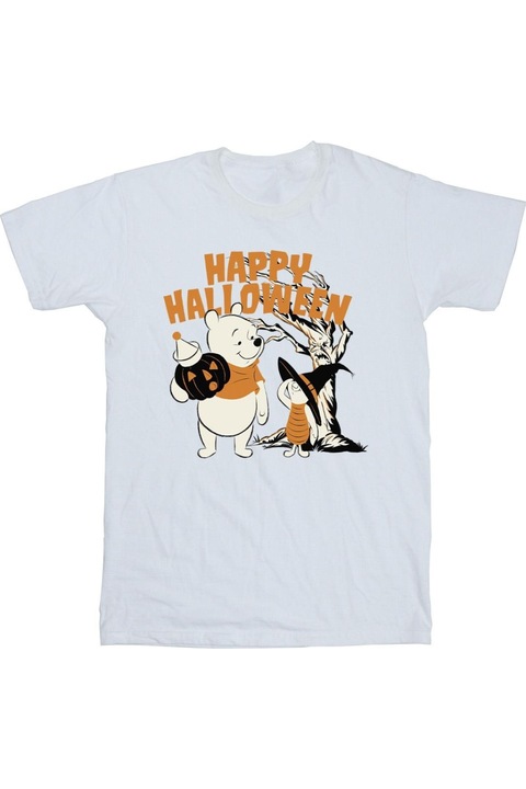Disney Happy Halloween férfi póló, fehér, Fehér