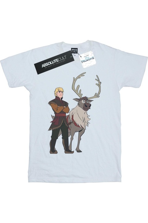 Disney Frozen 2 férfi póló, fehér, Fehér