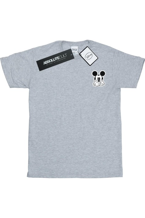 Disney Dont Speak férfi póló, sportszürke, Antracitszürke