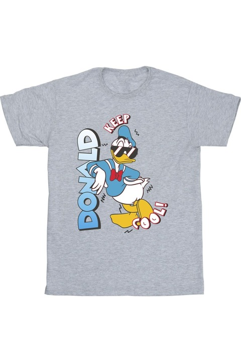 Disney Cool férfi póló, Sport szürke, Antracitszürke