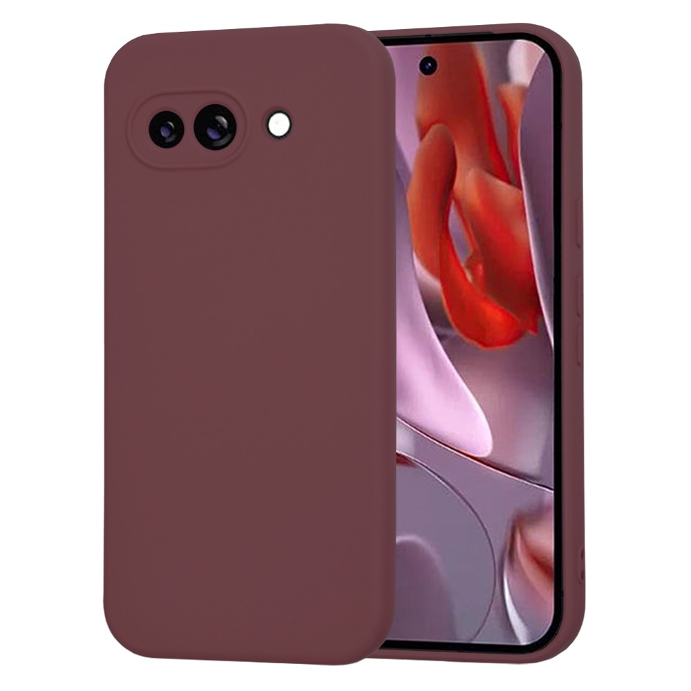 Husa pentru Google Pixel 9a - Techsuit SoftFlex - Plum Red