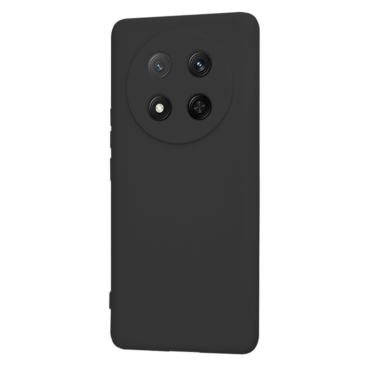 Кейс за Honor Magic 7 Lite силиконов кейс черен