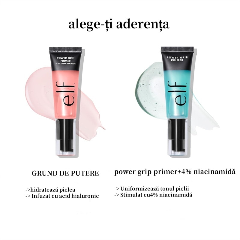 Primer Map Invisible Emag Primer/baza de machiaj gel e.l.f Cosmetics Power Grip Primer Clear ...