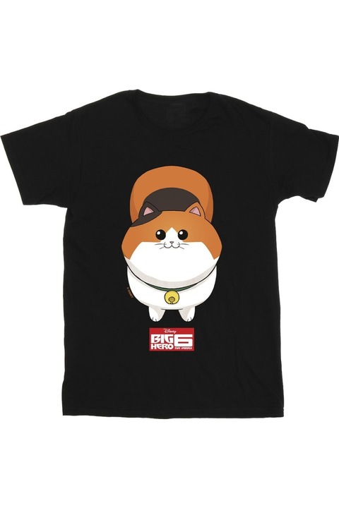 Póló Disney Big Hero 6 férfi, fekete XL INTL