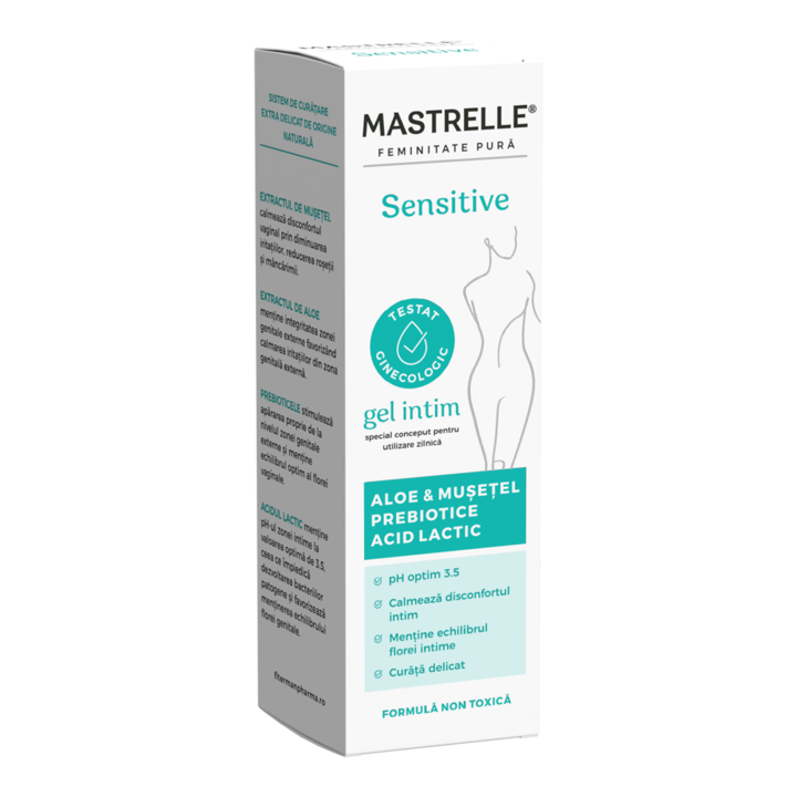 Gel intim Mastrelle Sensitive, 200 ml