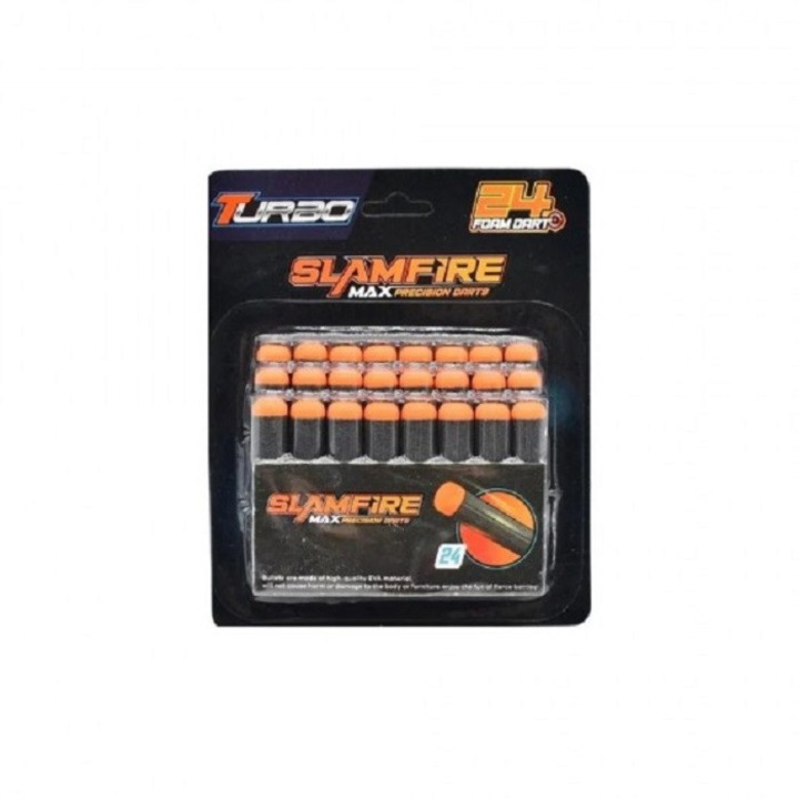 Munitie gloante din spuma, 24 proiectile, SlamFire