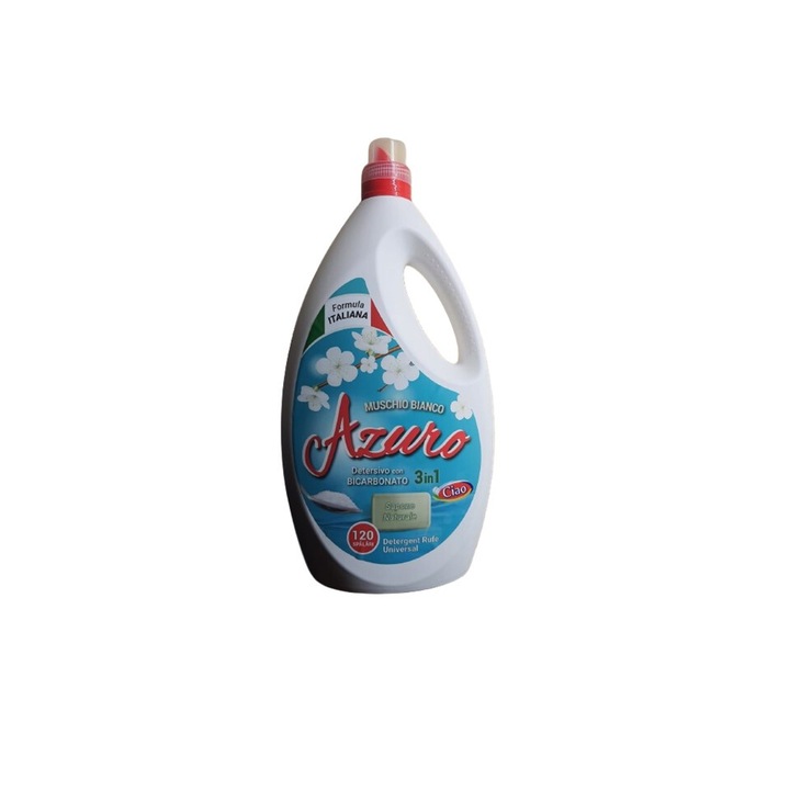 Detergent rufe colorate/albe, universal, 4.8L, bicarbonat si sapun de ...