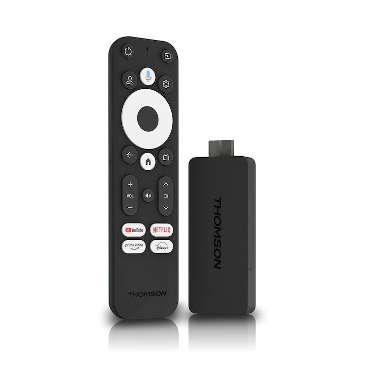Thomson 140G médialejátszó, hang, streaming stick, 4K UHD, 8GB