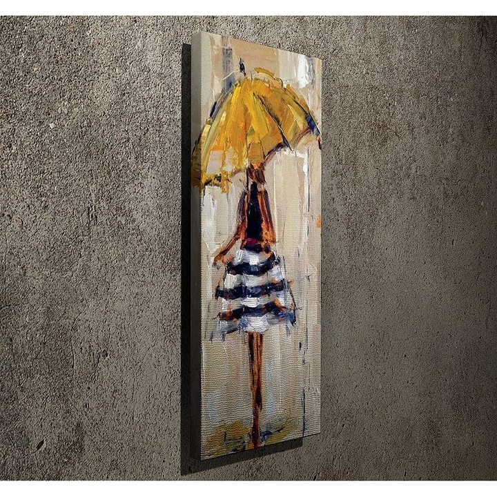 Картина на платно Pixie Umbrella PC082 Многоцветен, 30 x 80 cm