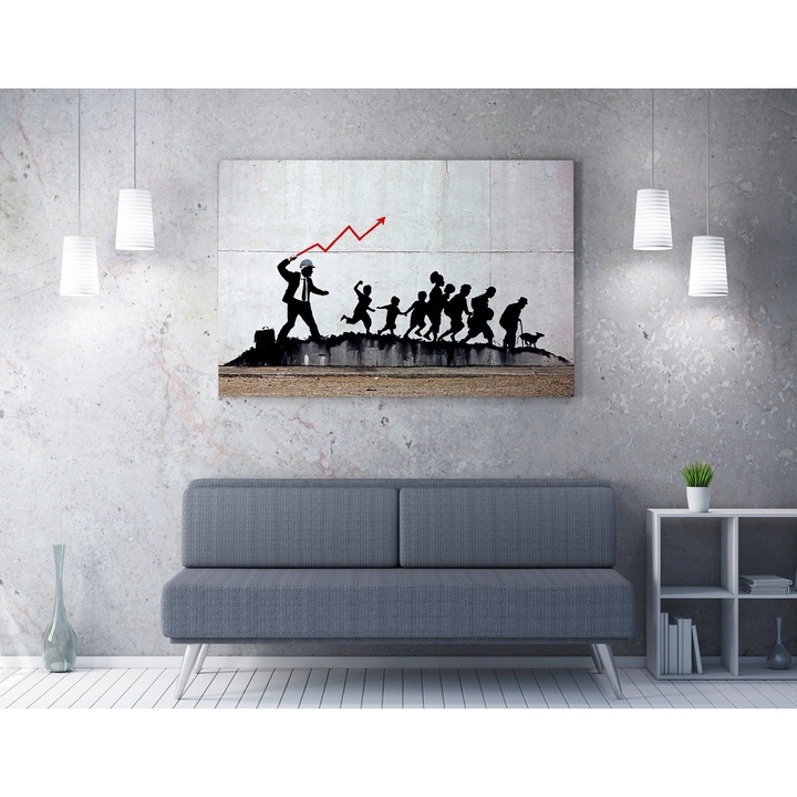 Канава картина Menashe WY30 Многоцветна, 70 x 50 см